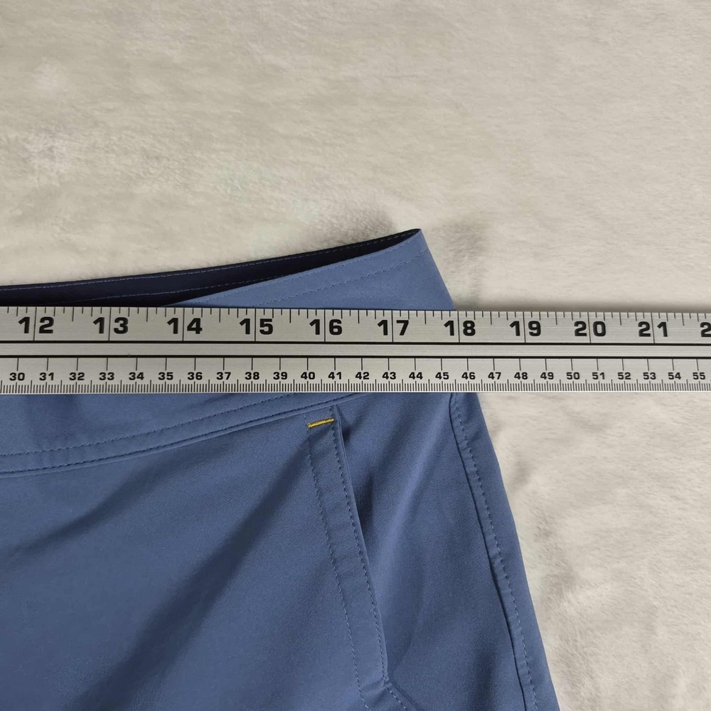 Stio CFS Board Shorts Men's 35 Blue 10" Inseam Hybrid Beach Pool Performance NWT - Picture 2 of 8